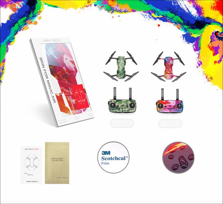 Produktbild Pgytech Zubehör Combo Standard für DJI Mavic Air (Drohnen Zubehör Set, DJI Mavic Air)