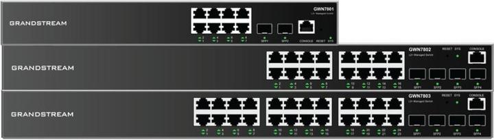 Immagine prodotto Grandstream GWN7802, Switch gestito, 16 porte Gigabit, 4x SFP, livello L2 (16 Porti)