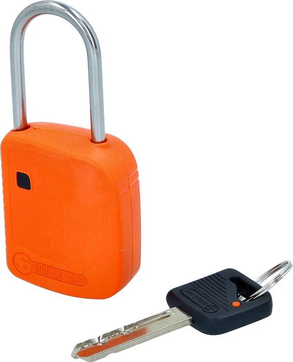 Produktbild KS Tools Absperr-Vorhängeschloss, orange, Metall, 38 mm