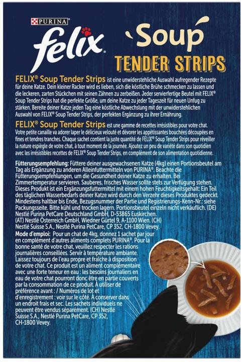 Produktbild Felix Soup Geschmacksvielfalt vom Land (Adult, 6 Stk., 288 g)