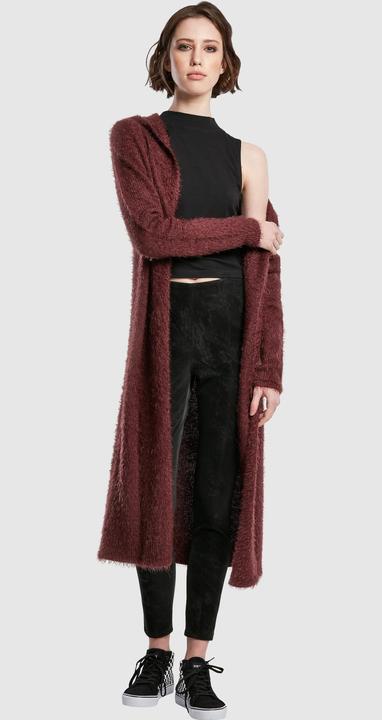 Produktbild Urban Classics Ladies Hooded Feather Cardigan (S)