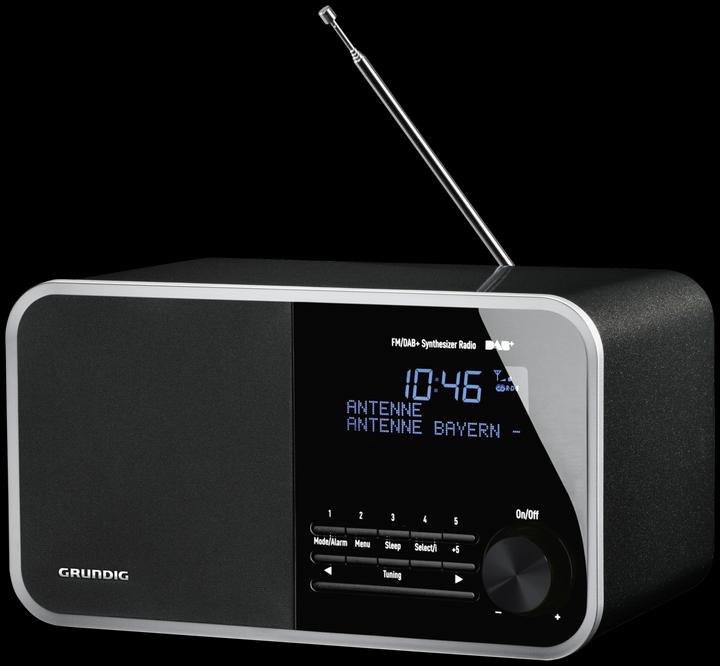 Image du produit Grundig DTR 3000 DAB+ Noir (FM, DAB+ DAB)