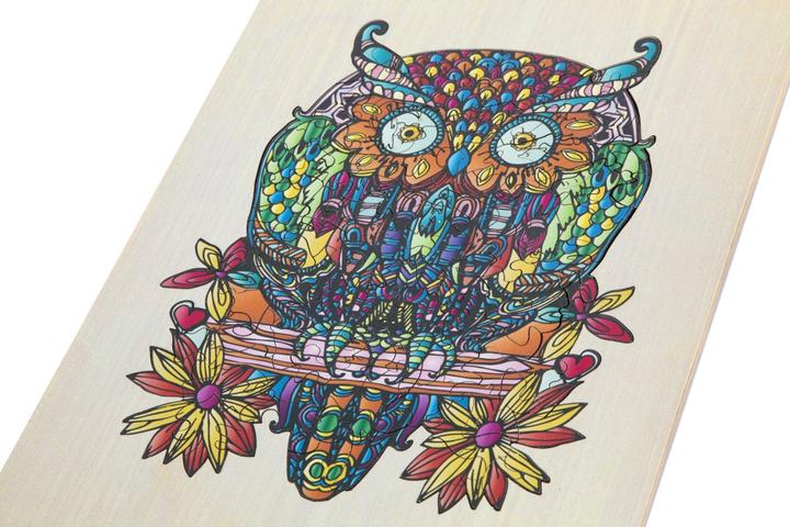 Image du produit Grafix Puzzle en bois Hibou 133 pièces FSC (133 pièces)