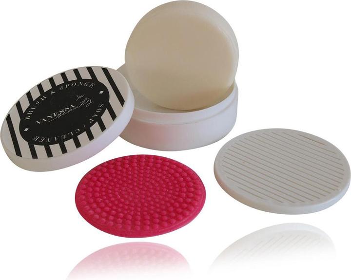 Actual product image Vanessa Beauty Brush & Sponge Soap