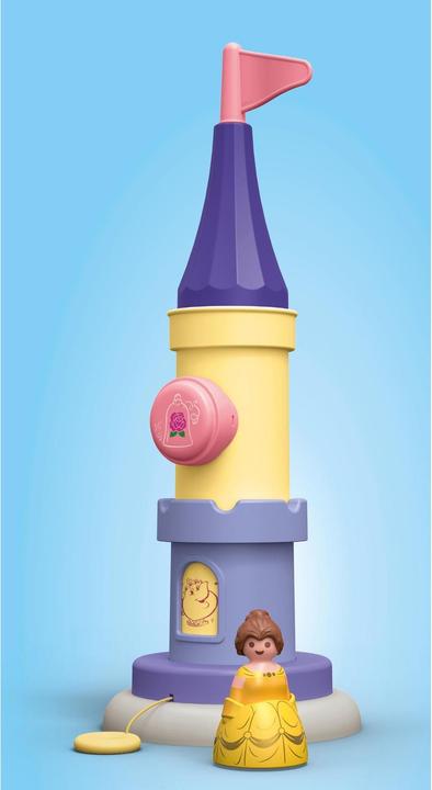 Actual product image Playmobil 1.2.3 & Disney: Belle's play tower (71458, Playmobil Junior)