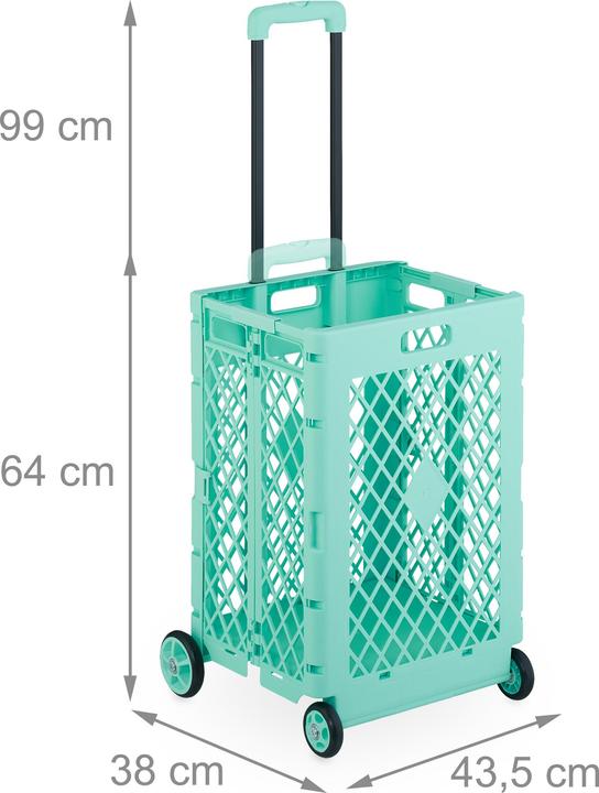 Actual product image Relaxdays shopping cart