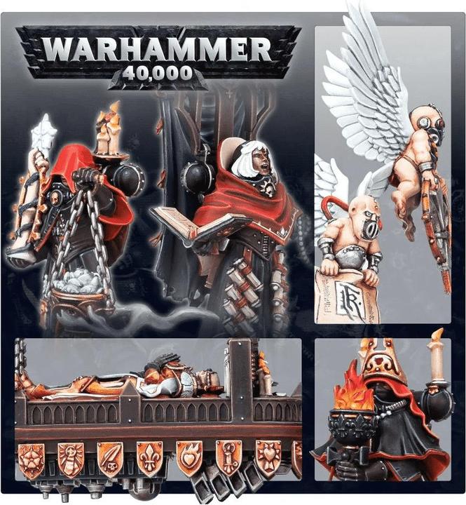 Actual product image Games Workshop Warhammer 40k - Adepta Sororitas The Triumph of Saint Katherine (Plastic)