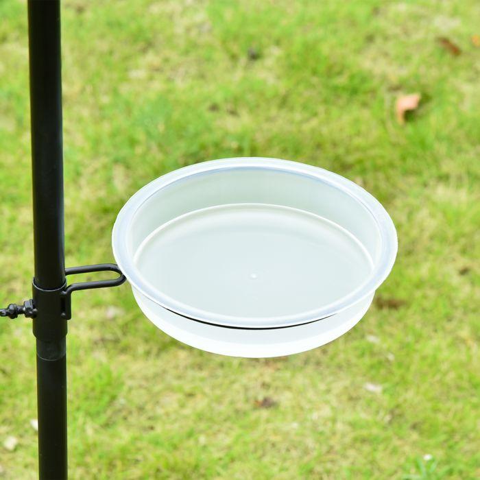 Actual product image Swisshandel24 Bird Feeding Station Set Bird Feeder Feeding Plate Complete Feeding Column Bird Feeder Statio