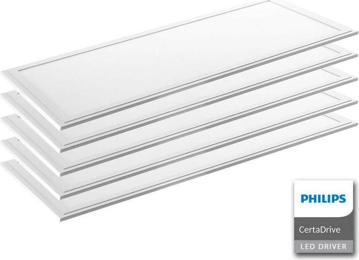 Image du produit Enovalite Pack de 6 panneaux LED, 120x30 cm (3600 lm)