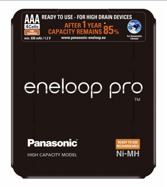 Image du produit Panasonic eneloop per Micro (4 pcs, AAA, 930 mAh)
