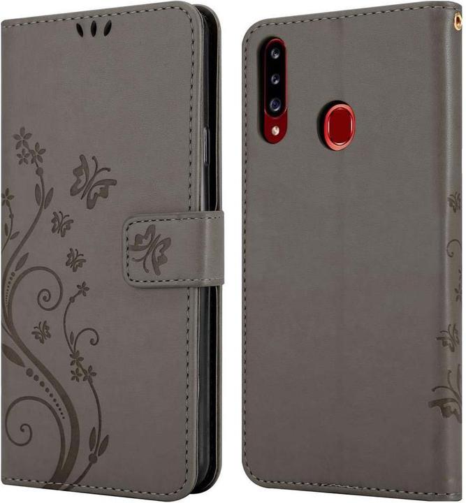 Image du produit Cadorabo Couverture du livre de fleurs (Samsung Galaxy A20s)