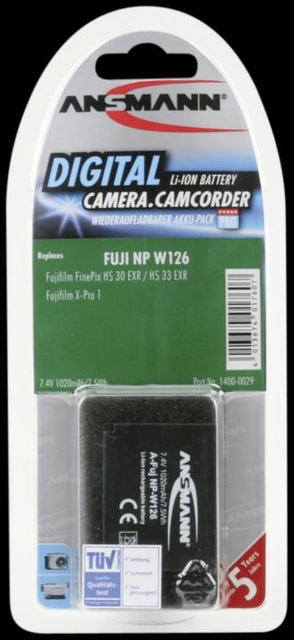 Produktbild Ansmann A-Fuj NP-W126 (Kamera Akku)