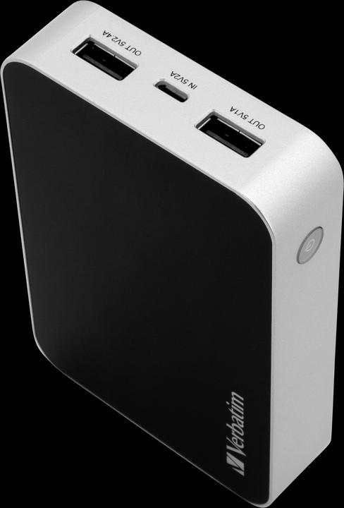Produktbild Verbatim Pocket Power Pack 10400 mAh (10400 mAh, 38.48 Wh)