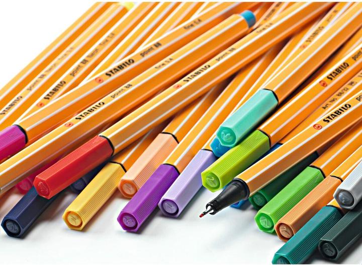 Actual product image STABILO point 88 Fineliner (Multicoloured, 20 x)