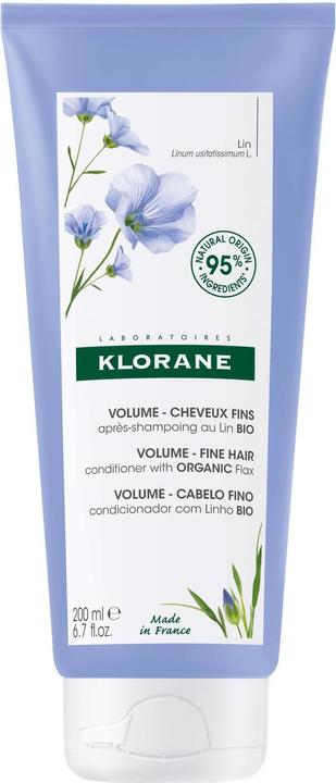 Klorane Volumen-Pflegebalsam mit BIO-Lein (200 ml)