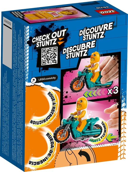 Image du produit LEGO Vélo cascadeur de la mascotte (60310, LEGO City)