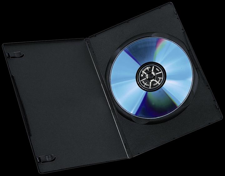 Actual product image Hama 1x25 DVD Sleeve Slim 50% space saving