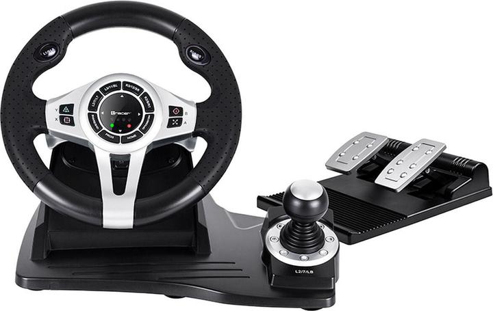 Immagine prodotto Tracer TRAJOY46524 Controller di gioco volante + pedali PlayStation 4, Playstation 3 (PS3, PS4, PC)
