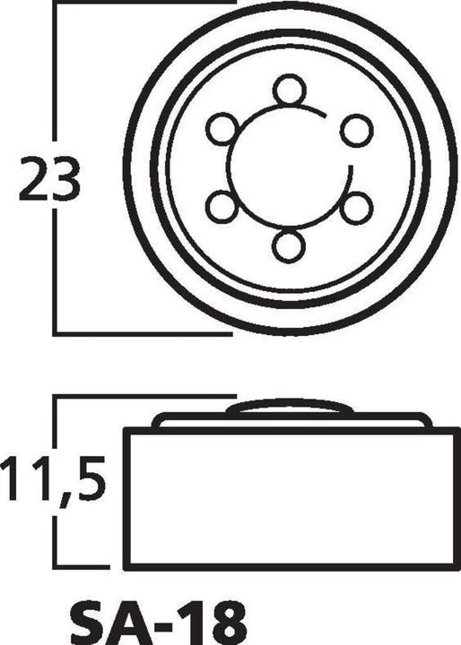Produktbild Monacor Dynamische Mikrofonkapsel