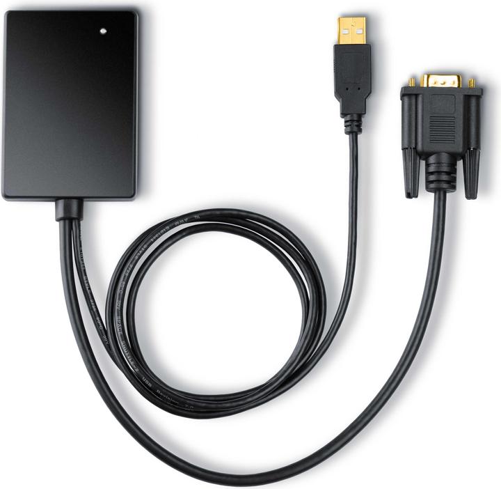 Produktbild CSL VGA zu HDMI Adapter 1080p Full HD, Konverter, männlich zu weiblich (VGA, USB 2.0, 15 cm)