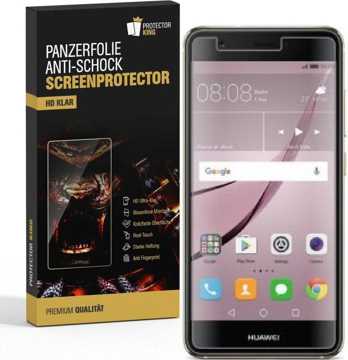 Produktbild Protectorking 2x Panzerfolie Anti-Shock HD Klar (2 Stück, Huawei Nova)