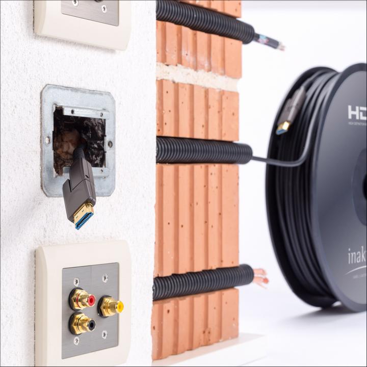 Produktbild Inakustik HDMI (Typ A)| micro HDMI (Typ D) — DVI| micro HDMI (Typ D) (30 m, HDMI, DVI)