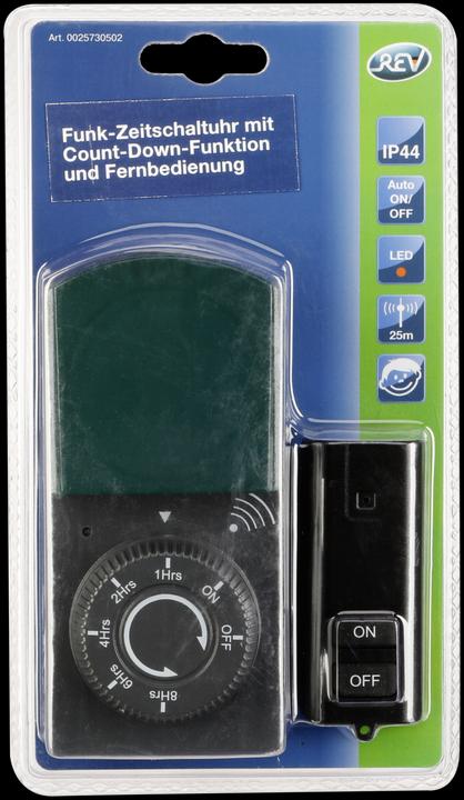 Produktbild REV Zeitschaltuhr mit Fernbedienung IP44
