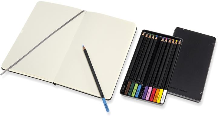 Image du produit Moleskine Sketching Kit (13 x 21 cm, Blanc, Couverture rigide)