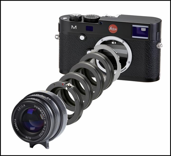 Immagine prodotto Novoflex Visoflex II/III su set di anelli intermedi Leica M