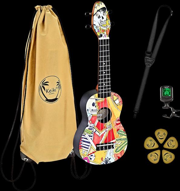 Image du produit Keiki Designer Ukulele Starter Set (Acoustique, Soprano)