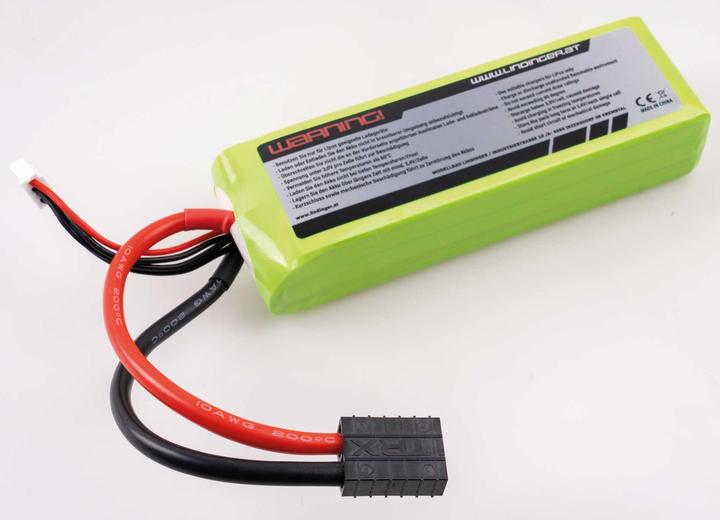 Image du produit Wellpower LIPO AKKU ULTIMA GT II Car 5000 mAh / 11,1Volt 3S 40/80C CH5/8 TRX (11.10 V, 5000 mAh)