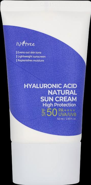 Actual product image Isntree Hyaluronic Acid Natural Sun Cream (Sun cream face, SPF 50, 50 ml)