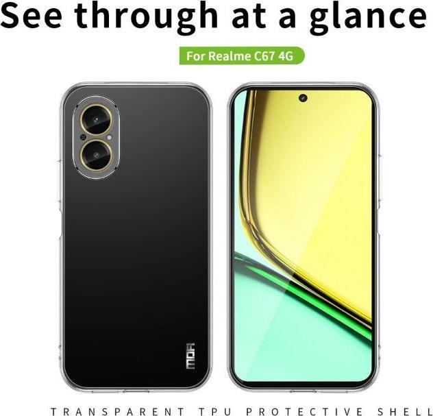 Actual product image Mofi Softcase TPU Series (Realme C67 4G)