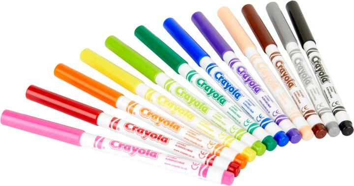 Image du produit Crayola Marqueur avec Super-Point (Multi, 12 x)