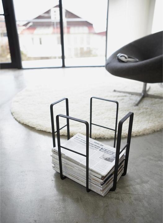 Actual product image Yamazaki TOWER magazine rack (28.5 x 35 x 37 cm)
