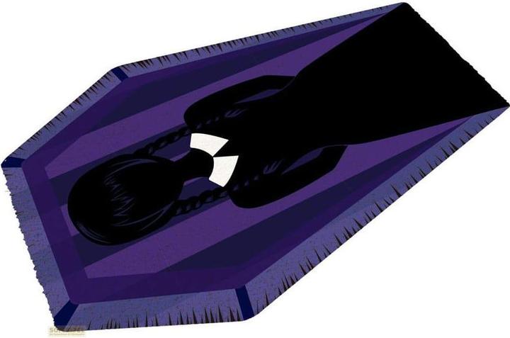 Produktbild SD Toys Wednesday: Dark Side 60 x 40 cm Doormat (40 x 60 cm)