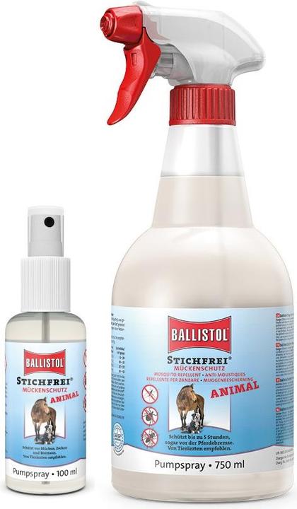 Produktbild Ballistol Stichfrei Animal, Pumpspray 100 ml (Katze, Hund, Pferd, 100 ml)