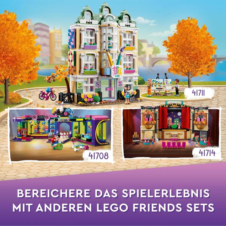 Actual product image LEGO Emma's art school (41711, LEGO Friends)
