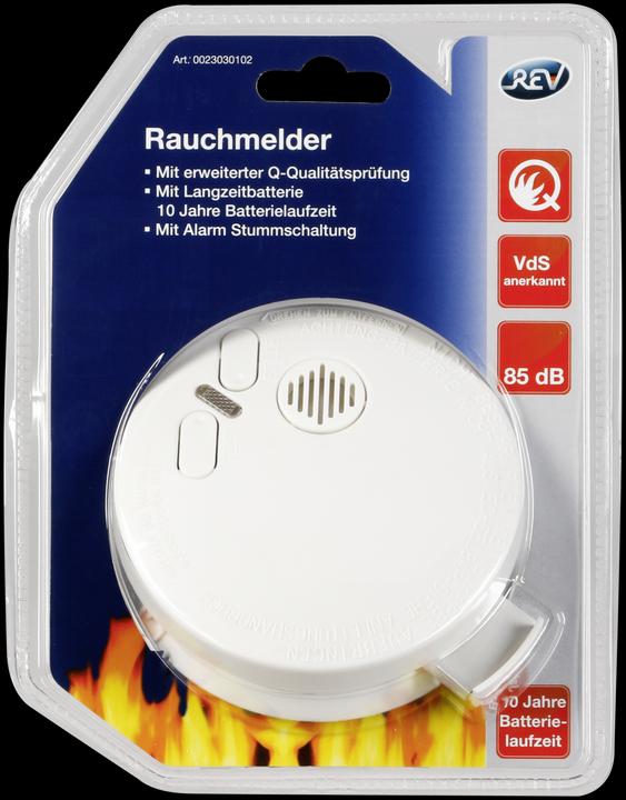 Produktbild REV Rauchmelder mit Langzeitbatterie