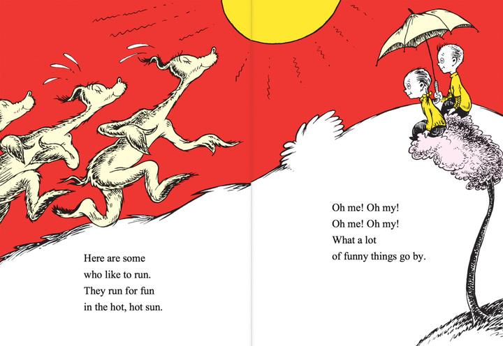 Produktbild One Fish, Two Fish, Red Fish, Blue Fish (Englisch, Dr. Seuss, 2016)