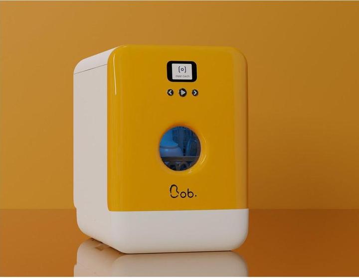 Image du produit Daan Tech Lave-vaisselle de table Bob jaune/blanc
