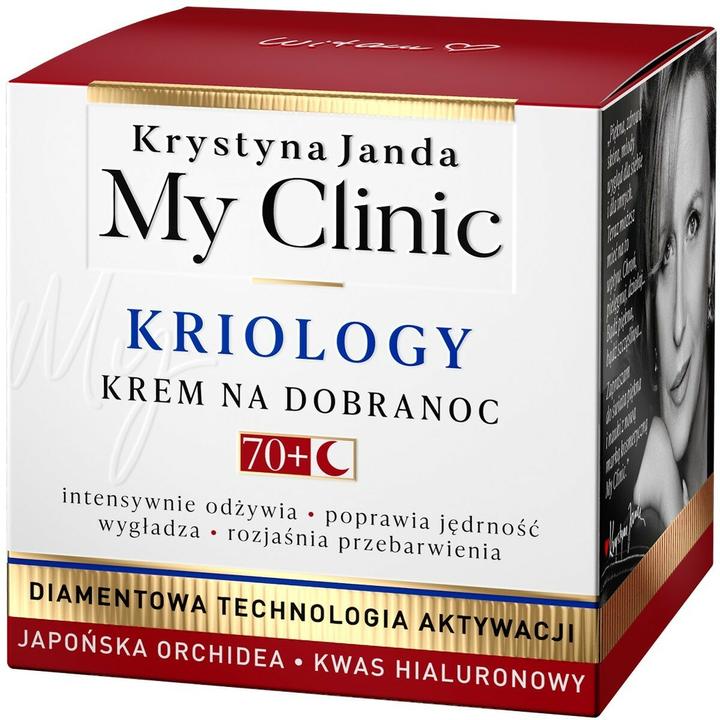 Janda My Clinic Cryology 70+ Night Cream - Japanese Orchid & Hyaluronic Acid 50ml (50 ml, Night cream)