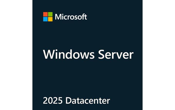 Actual product image Microsoft MS OEM Windows Server Datacenter 2025 64Bit 1pk DVD 16 Core (EN) (1 User, unlimited)