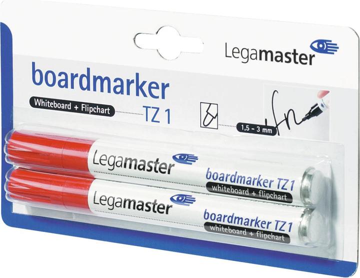 Produktbild Legamaster Whiteboardmarker TZ1 (Rot, 3 mm, 2 x)