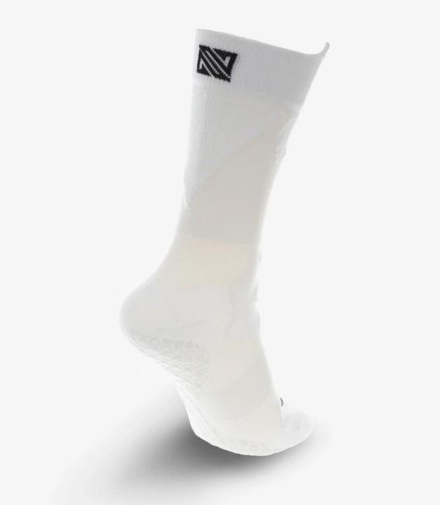 NovoSoxx Fussballsocken Gr. 36-41 Grip Socken Fussball Strümpfe GripSoxx Weiss (36 - 41)
