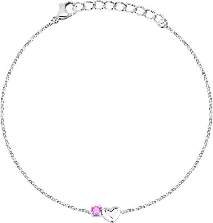 La Petite Story Brancciali Heart Armband (19 cm, Edelstahl)
