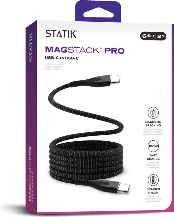 Actual product image Statik USB Type C - USB Type C (2 m, USB 2.0)