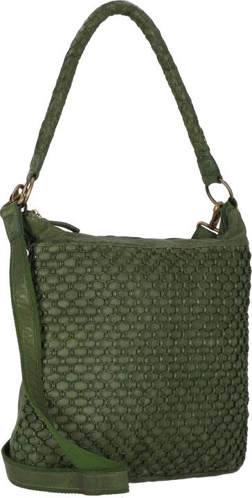 Actual product image Greenland Nature Femi & Nine leather shoulder bag 39 cm