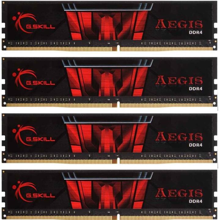 Produktbild G.Skill Aegis (4 x 16GB, 2400 MHz, DDR4-RAM, DIMM)