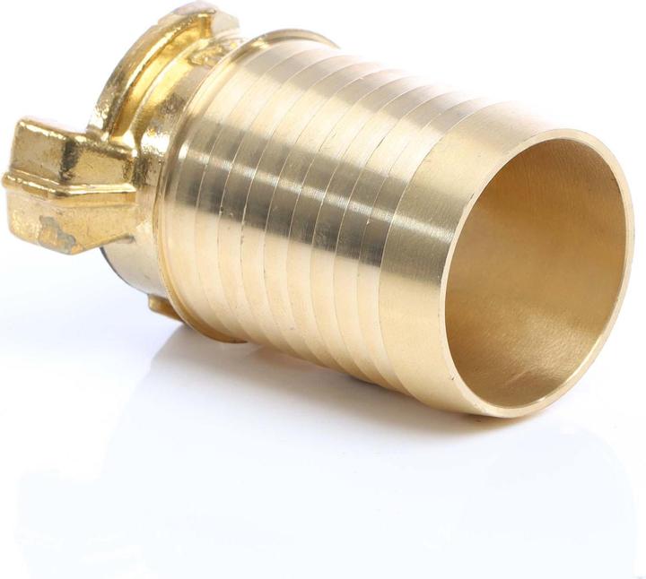 Produktbild Wiltec Messing Schlauchtülle DN38 (1 1/2") Schlauch Verbinder Schnellkupplung (Schlauchverbinder, 38 mm)